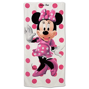 minnie mouse towel