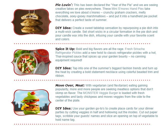 Betty Crocker Summer Trends 1