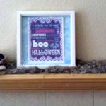 halloween mantle