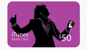 $50 i tunes gc