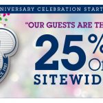 disney store 25 off