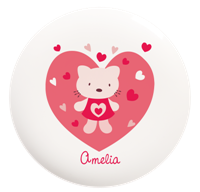 valentine plate