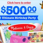 melissa and doug sweepstakes