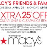 macys friends and family