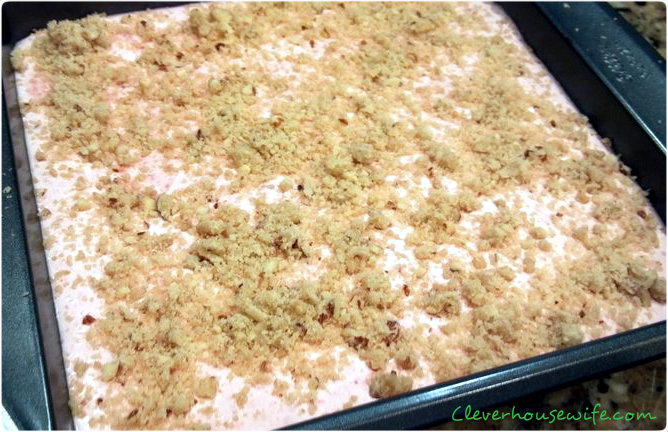 Frozen Strawberry Crumble