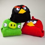 angry birds hooded blankets