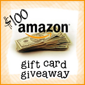 $100 Amazon Gift Card Giveaway