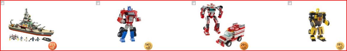 BOGO 50% off KRE-O Toys