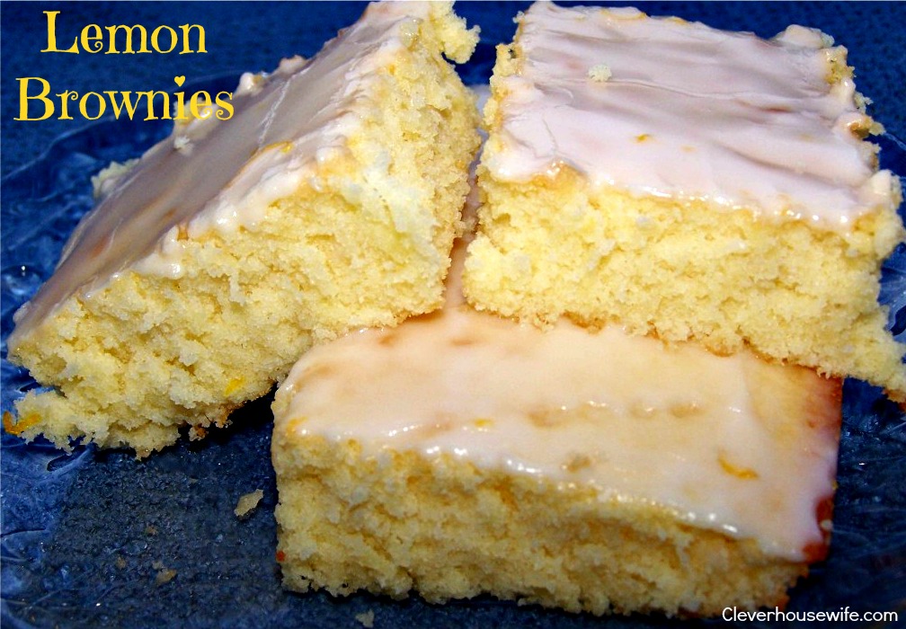 Lemon Brownies