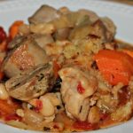 quick pork cassoulet