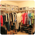 Closet Organization with Fellowes Bankers Boxes