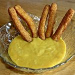 honey mustard and chicken fries