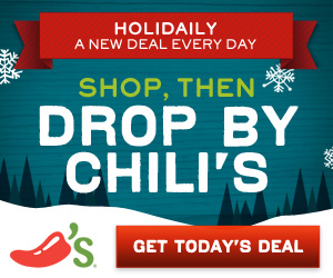 Chili’s Coupons Now Through December 24th