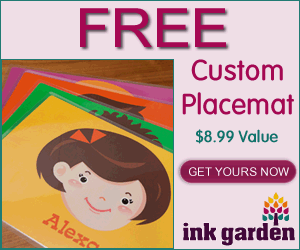 FREE Custom Placemat – Just Pay Shipping