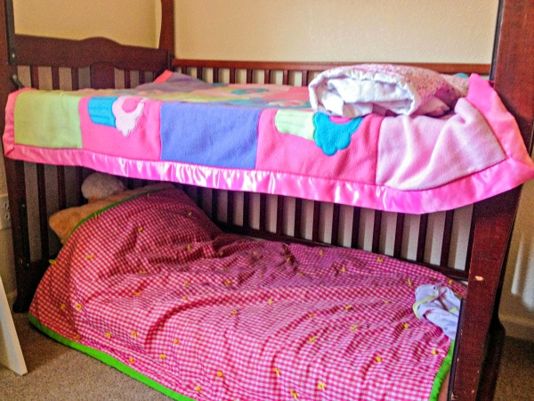 Crib-to-Toddler Bed Transformation