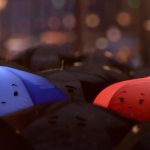 THE BLUE UMBRELLA