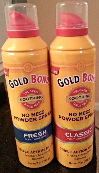 gold bond no mess powder spray