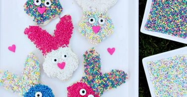 Spring Bunny Treats for Kids from 5 Minutes for Mom
