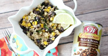 Black Beans and Lime Rice
