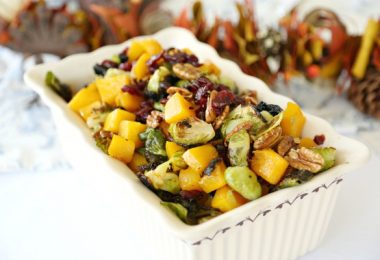 Fall Roasted Brussels Sprouts Medley