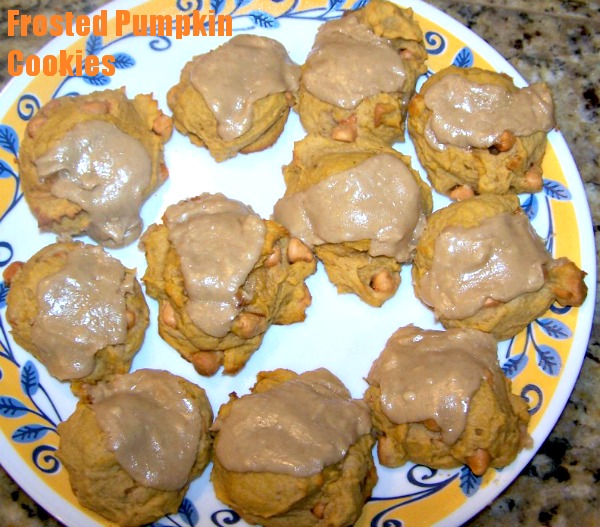 Frosted Pumpkin Cookies