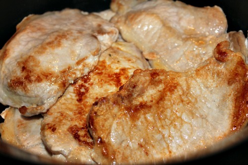 Crock Pot Ranch Pork Chops and Rice - Clever Housewife