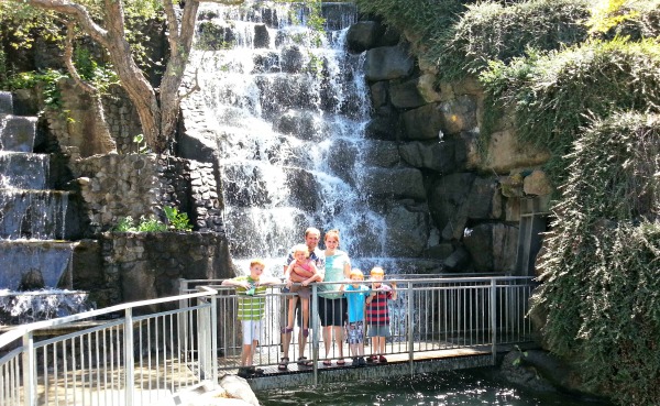 Gilroy Gardens Waterfalls