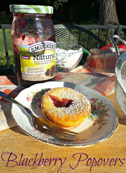 Blackberry Popovers