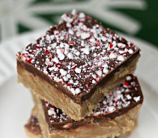 Peppermint Cookie Bars