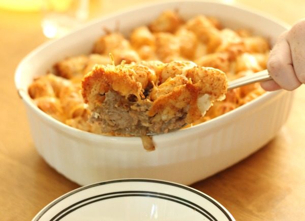 Tater Tot Casserole for easy weeknight dinners and great comfort food