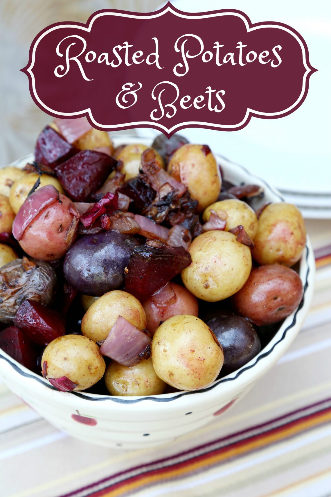 Roasted Potatoes and Beets Clever Housewife