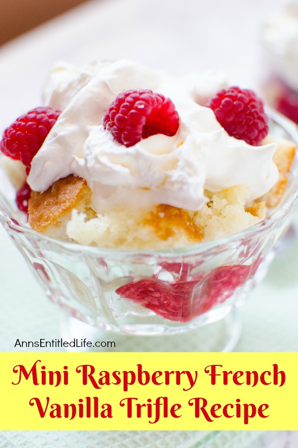 Mini Raspberry Trifle Berry Recipes - Delicious Dishes Recipe Party 57 - Clever Housewife