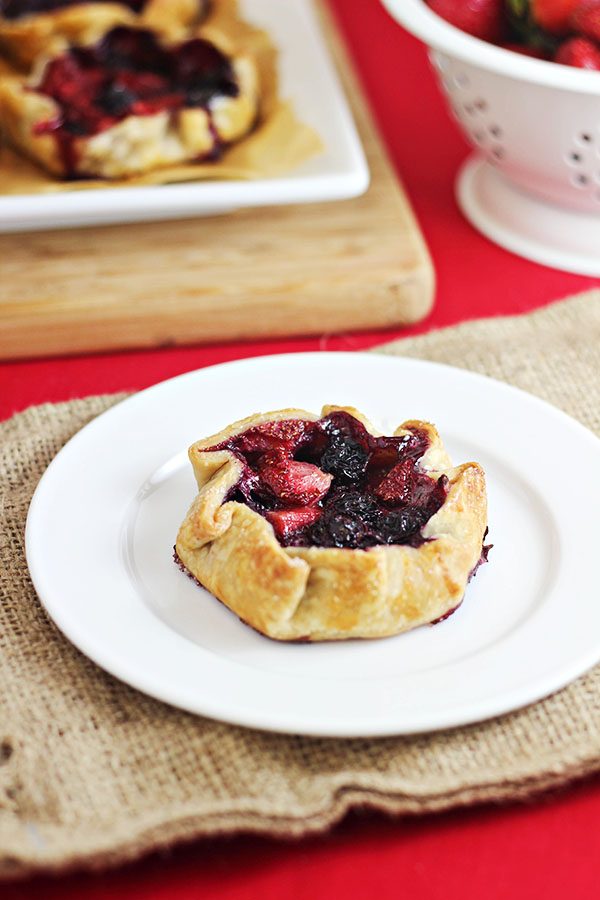 Mini Summer Berry Galettes from Home Cooking Memories