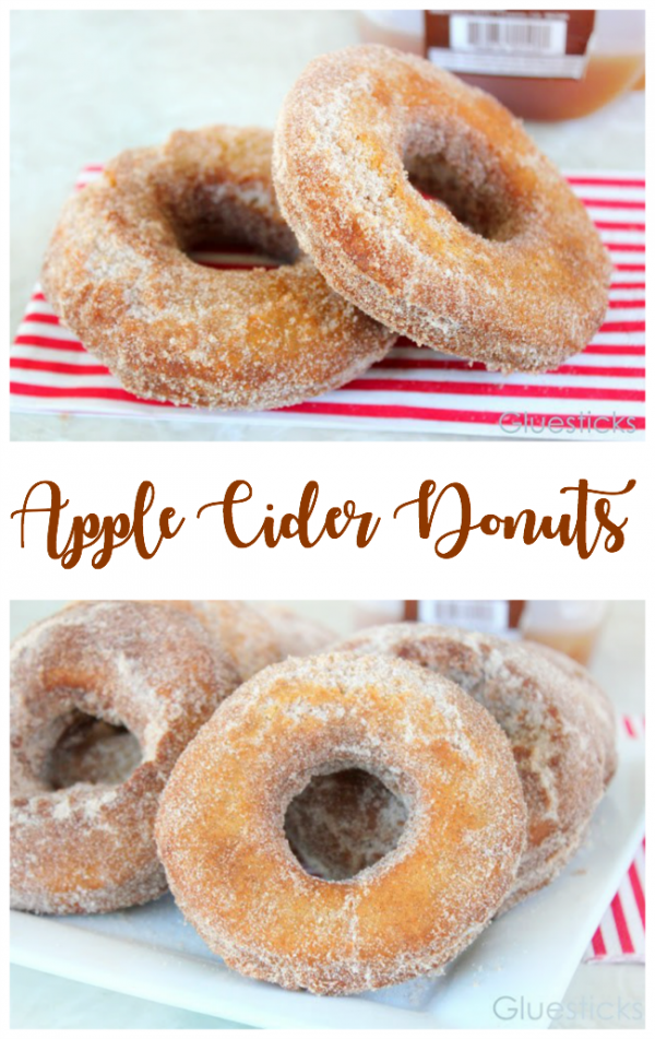 Hot Apple Cider donuts from Gluesticks Blog