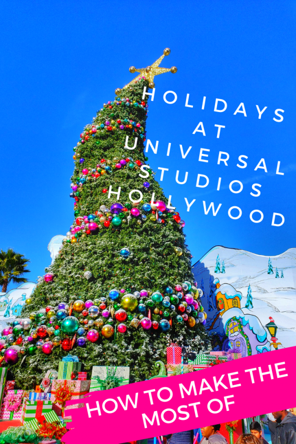 How to Make the Most of Holidays at Universal Studios Hollywood