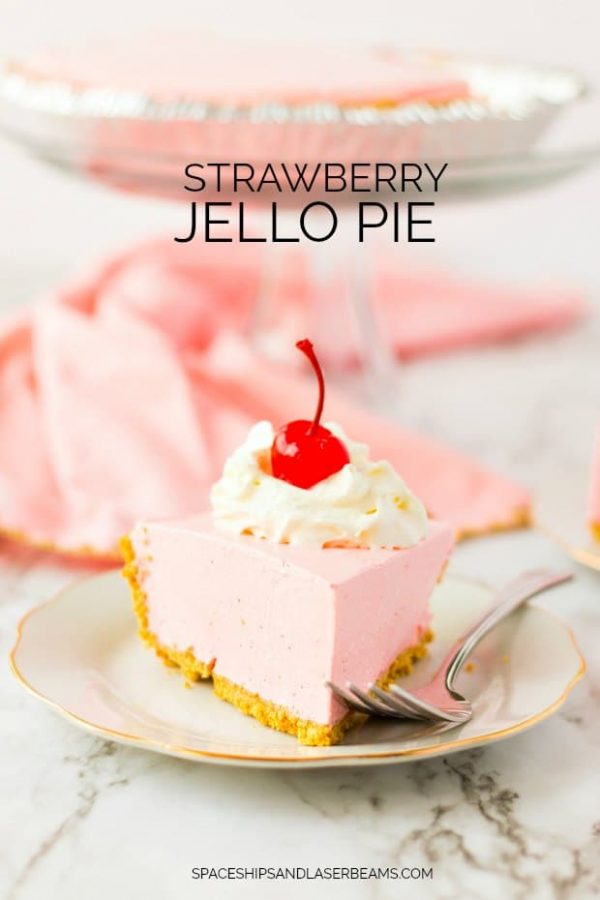 Strawberry Jello Pie from Spaceships and Laserbeams