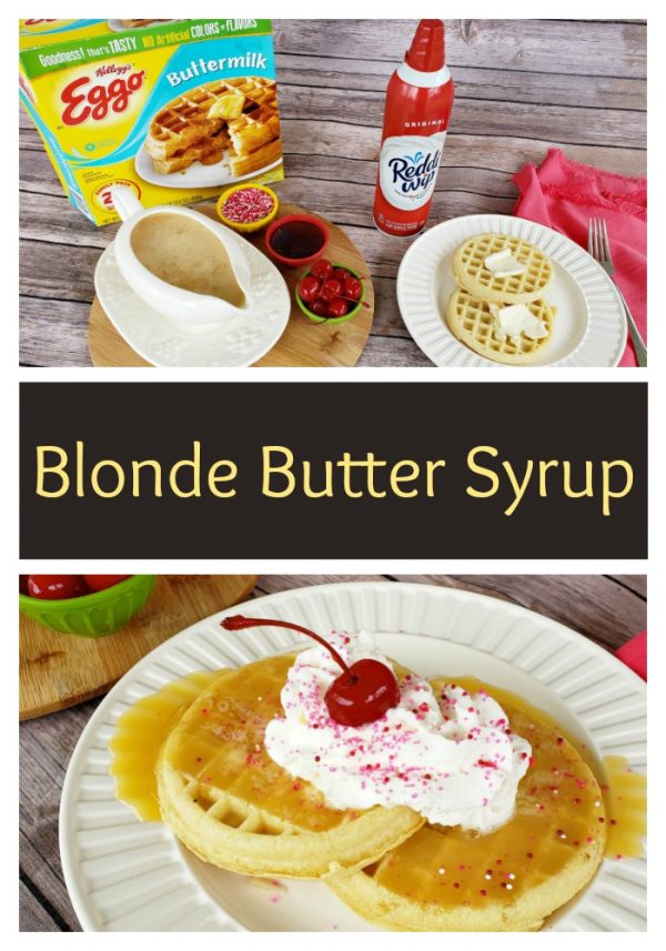 Blonde Butter Syrup for Cozy Netflix and Waffle Days