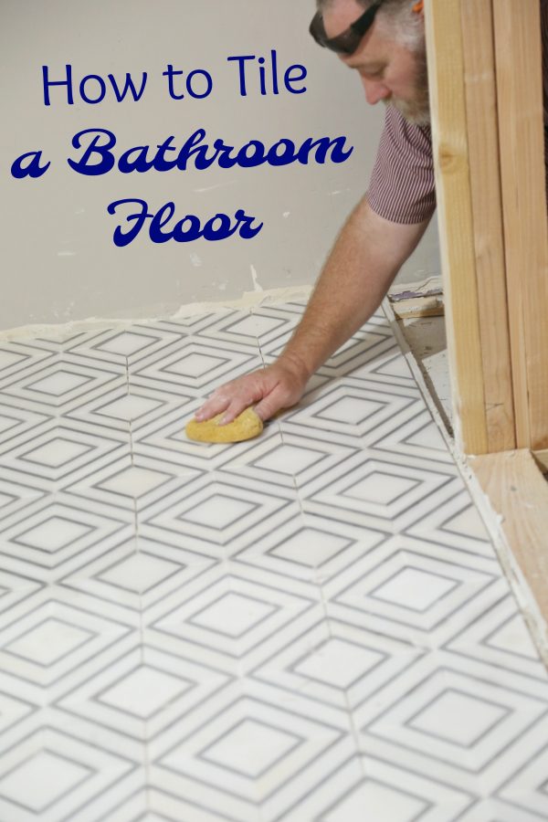 How to Tile a Bathroom Floor