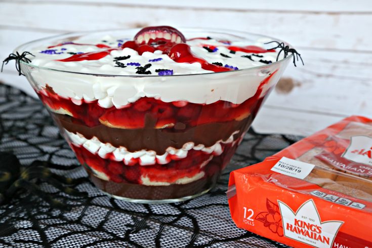 No-Bake Vampire Halloween Trifle