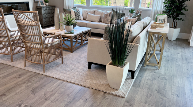 Resilient Flooring is durable throughout the whole house